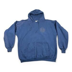 Vintage San Francisco Sweater Adult LARGE Blue Hoodie Crazy Shirts California